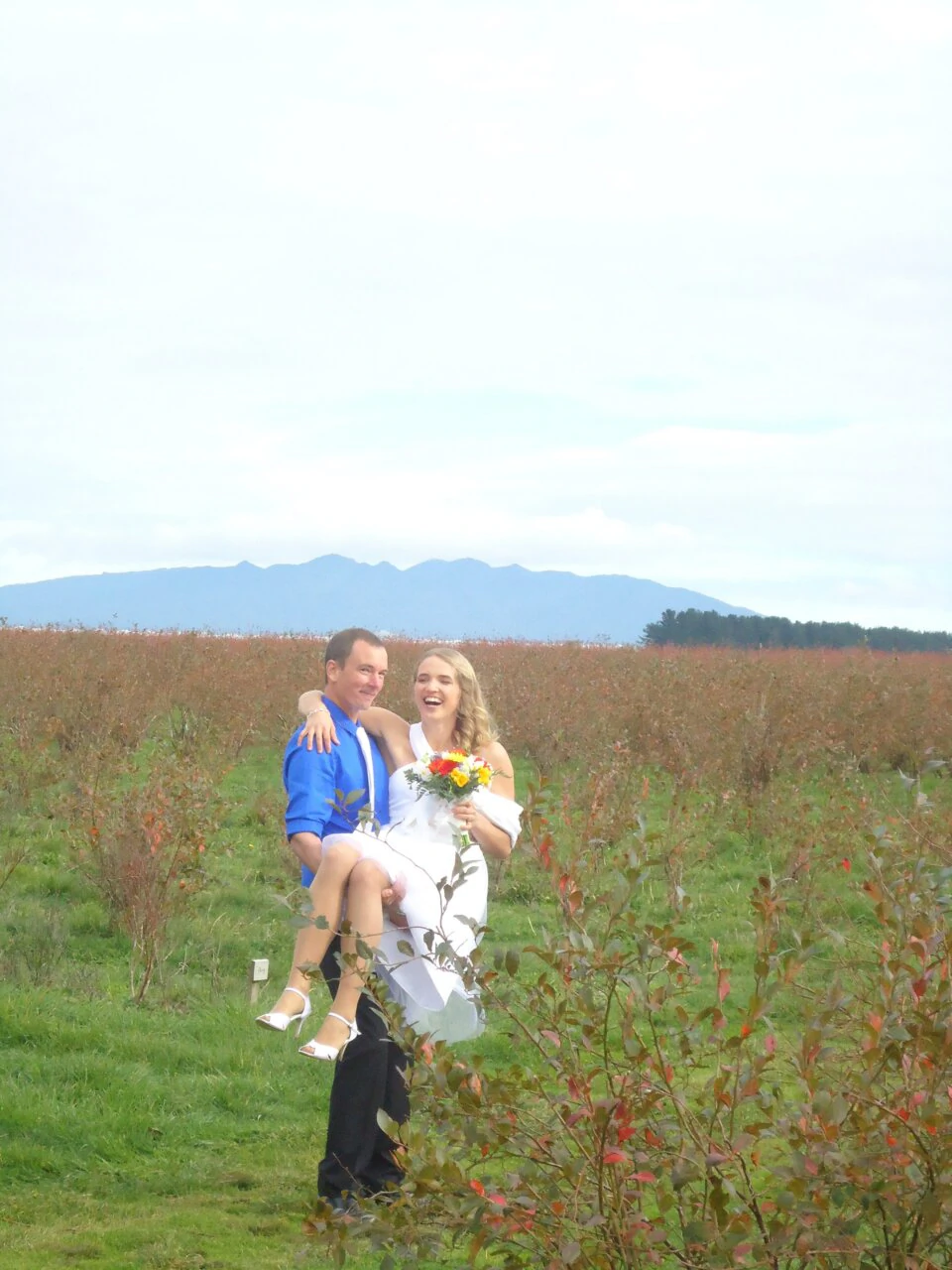 Dane and Nicole's wedding at Pirongia